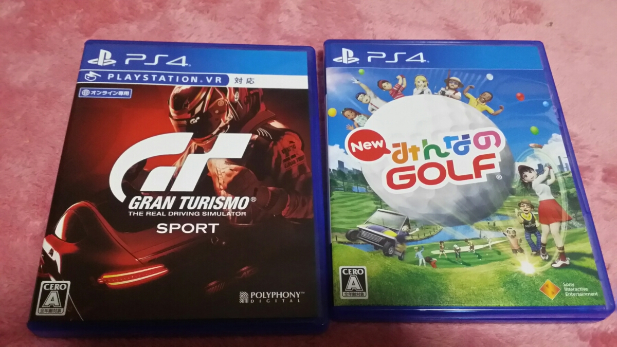 みんなのゴルフ　グランツーリスモ　中古美品　☆送料無料あり