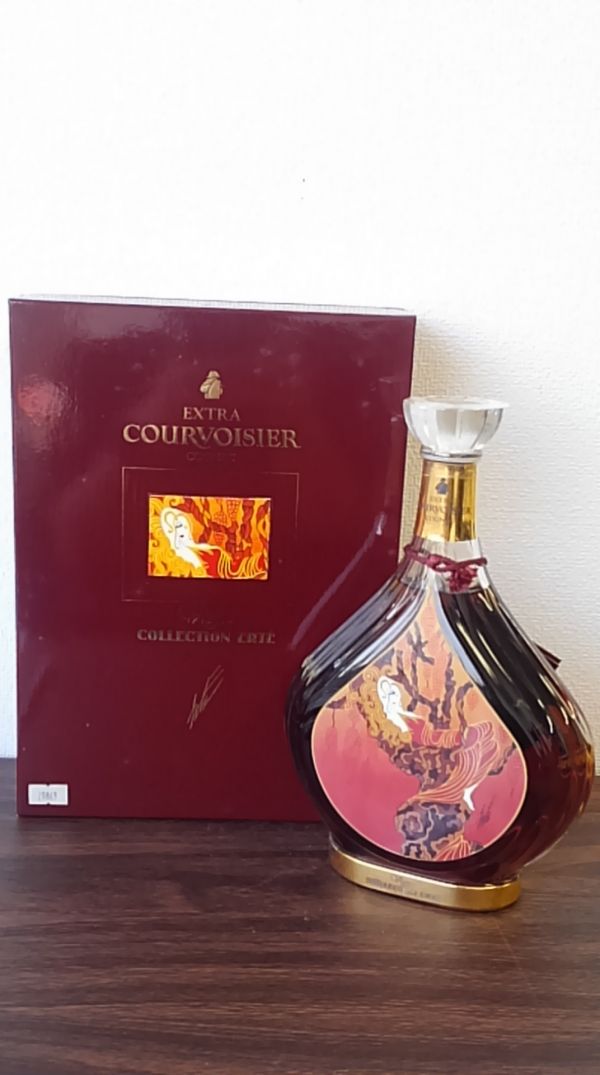 EKA-5782SR】古酒 未開栓 COURVOISIER EXTRA Vigne COLLECTION ERTE