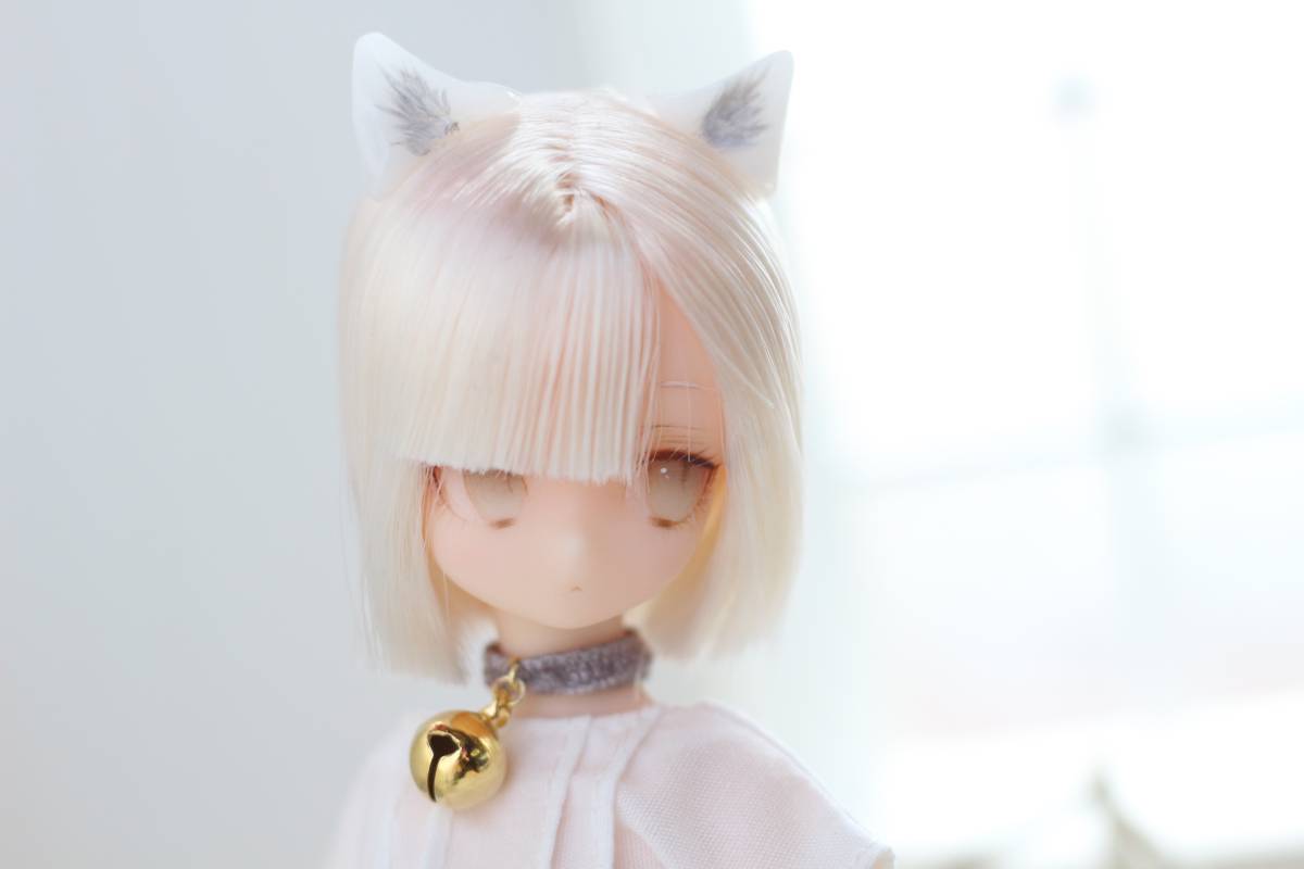 DOLK×MELODY.C×MYOU MUGUET カスタムドール『白猫さん』 DOLL白 DOLK×MELODY.C×MYOU MUGUET カスタムドール『白猫さん』 DOLL白