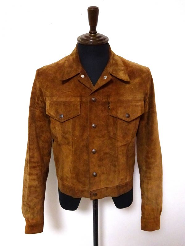 ◇希少 アルゼンチン製 Levis リーバイス スエード ジャケット サード 