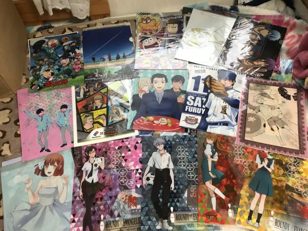 クリアファイル処分まとめ大量セット100枚以上G 青の祓魔師 ノラガミ あんさんぶるスターズ ダンガンロンパ ONE PIECE ユーリ 忍たま
