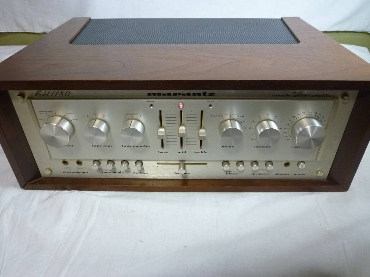 Marantz 1180 プリメインアンプ マランツ オーディオ機器 marantz