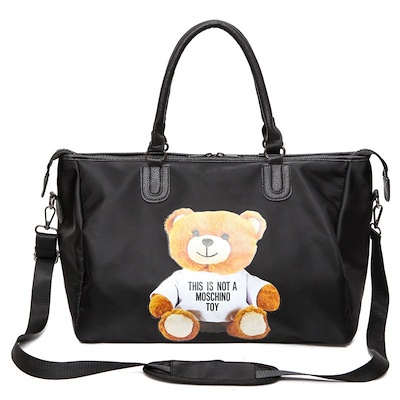 お値下げ くまちゃんバッグ 新品 クマ ボストン テディベア (検 モスキーノMOSCHINO好き