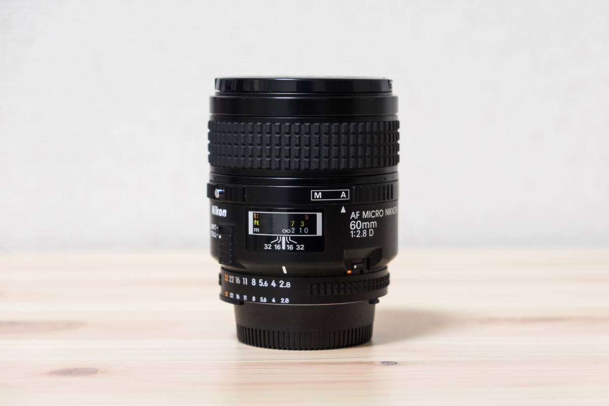 Nikon（ニコン）AF Micro Nikkor 60mm F2.8D マクロレンズ 動作確認済み 送料無料♪　