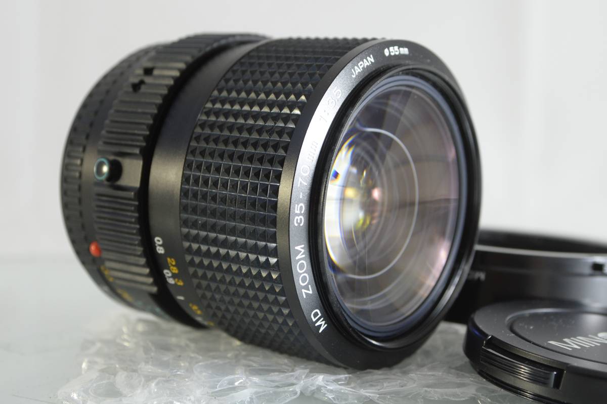 送料無料☆極上品☆ミノルタ MINOLTA MD ZOOM 35-70mm F3.5 MACRO☆10525