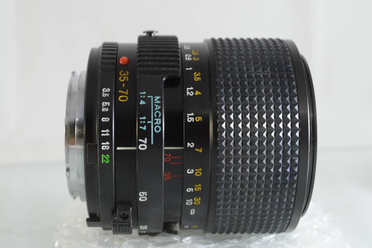 送料無料☆極上品☆ミノルタ MINOLTA MD ZOOM 35-70mm F3.5 MACRO☆10525