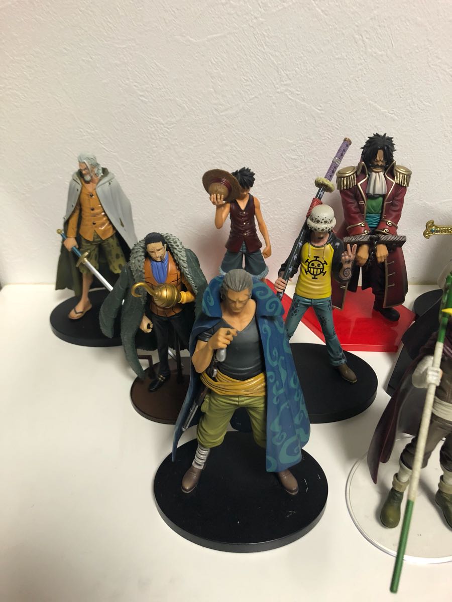 ワンピース DXF フィギュア グラメン ルフィ ロー ミホーク ヤソップ