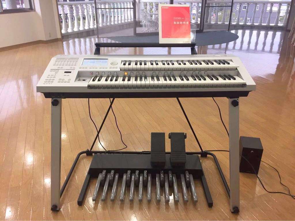 ヤマハ　D-DECK 鍵盤・ペダルケース付き □美品 YAMAHA エレクトーン D-DECK ペダル.椅子.スピーカー.ケース