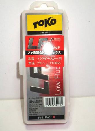 TOKO LF_RED 120g ローフッ素 Toko Performance Hot Wax Red (120g)