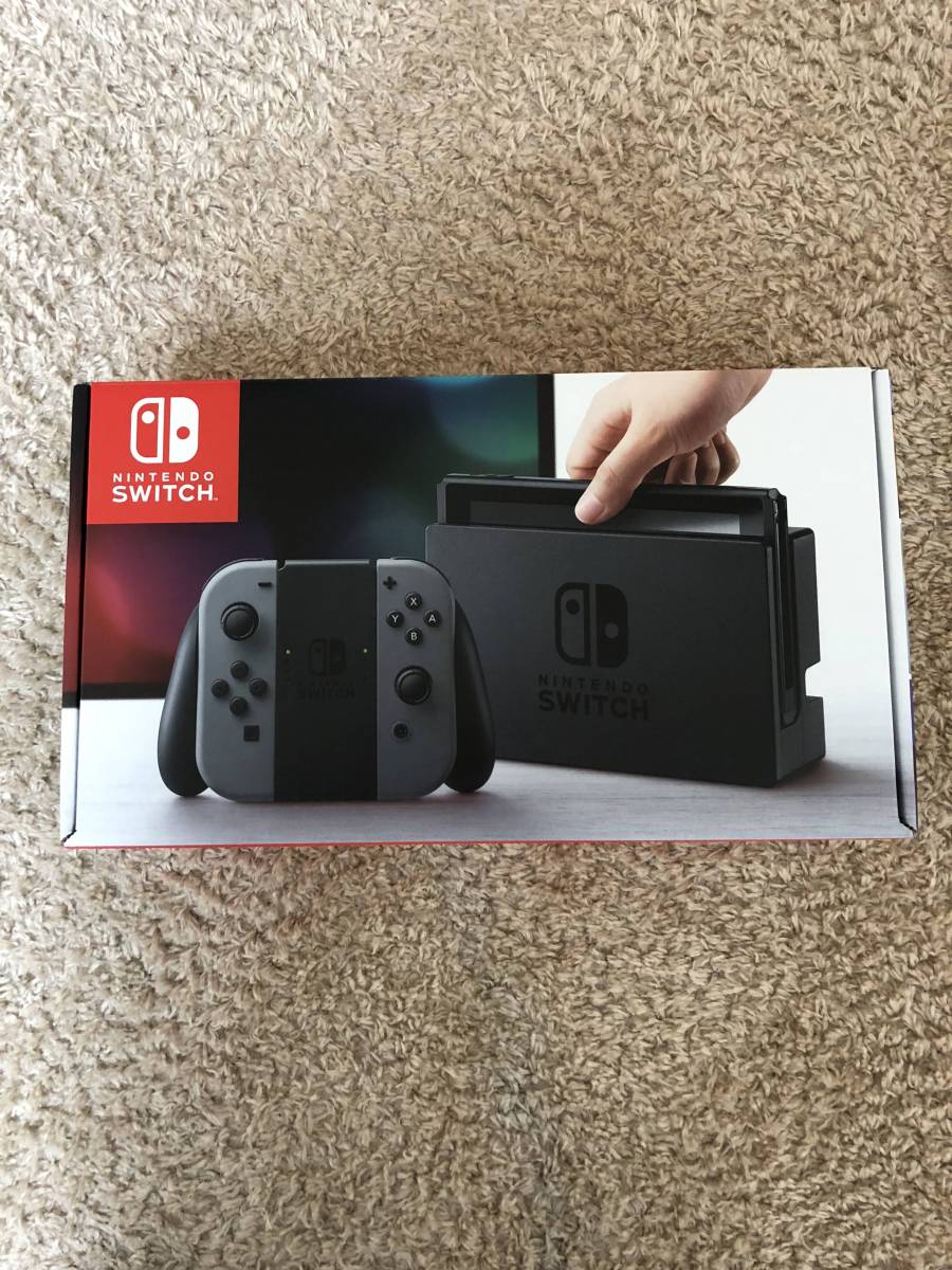 Nintendo Switch ニンテンドースイッチ グレー 本体 新品 未開封 新品