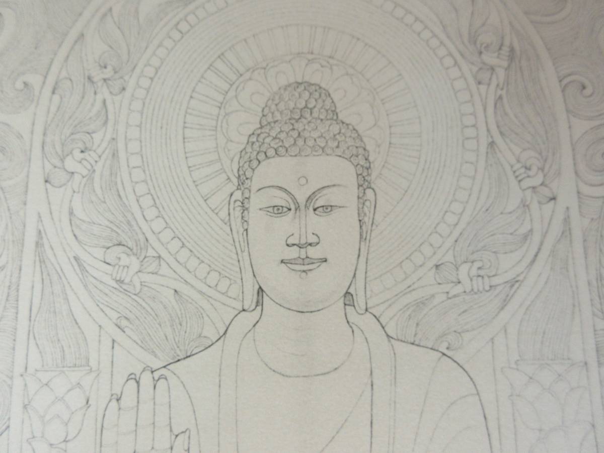◇仏画 山中雪人？ サイン 落款(日本画)｜売買されたオークション情報