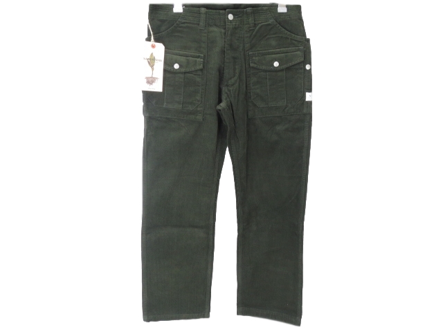 MOCEAN（モーシャン）ナイロンカーゴパンツ NAVY USA製 17-28