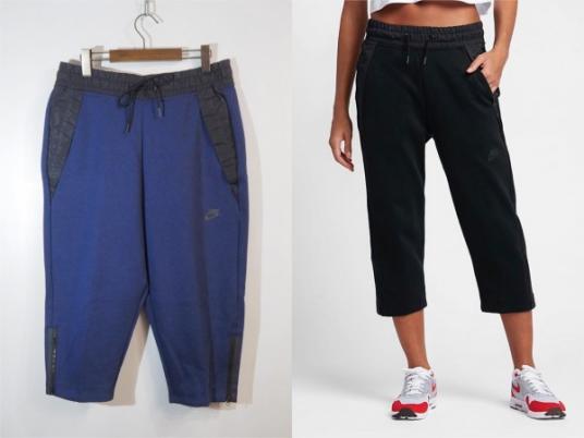  NIKE ナイキ テックフリースクロップドパンツ XL 定価12 960円 送料510円 831712-429 WMNS TECH FLEECE ネイビー レディース(パンツ)｜売買されたオークション情報、yahooの商品情報をアーカイブ公開 - オ 女性用