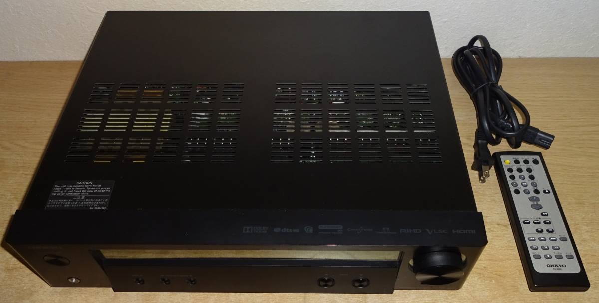 ONKYO ホームシアターアンプ NR-365 超美品 radiko ネットラジオ ハイレゾ