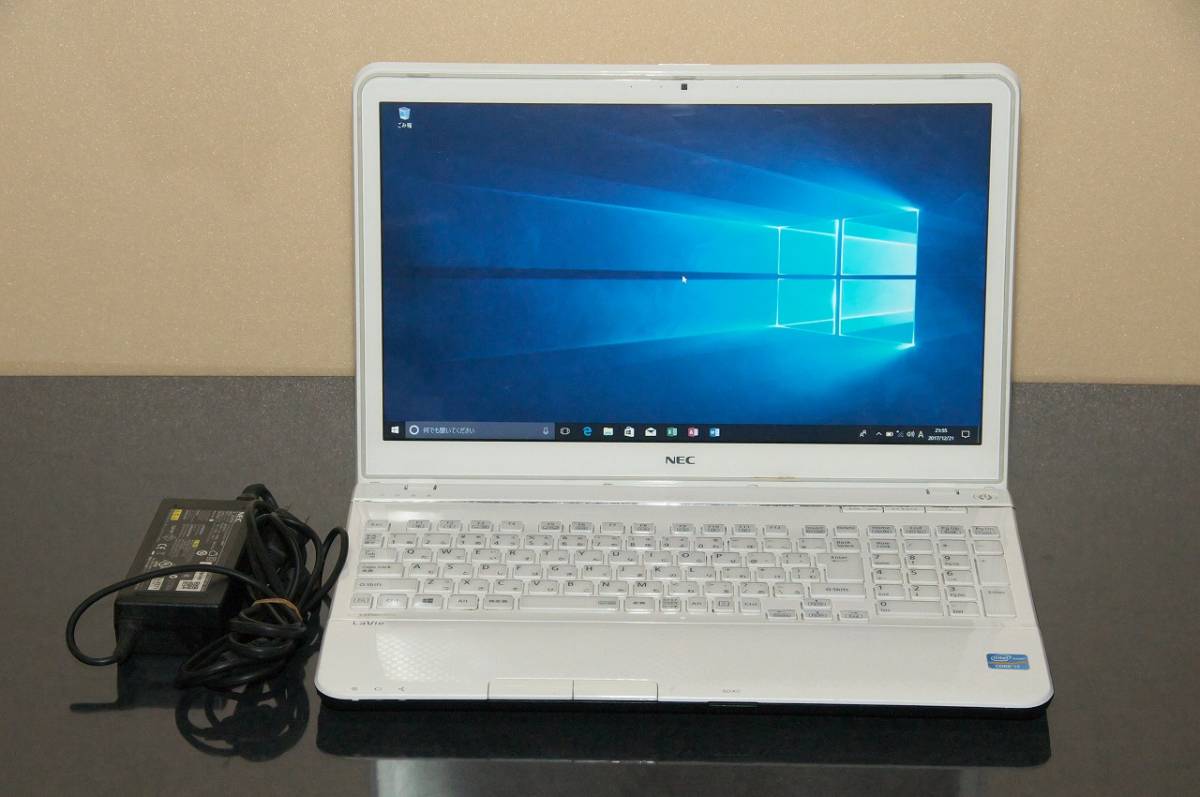 NEC LaVie LS550/J(PC-LS550J23EW) Core i7-3632QM SSD120G メモリ：8GB