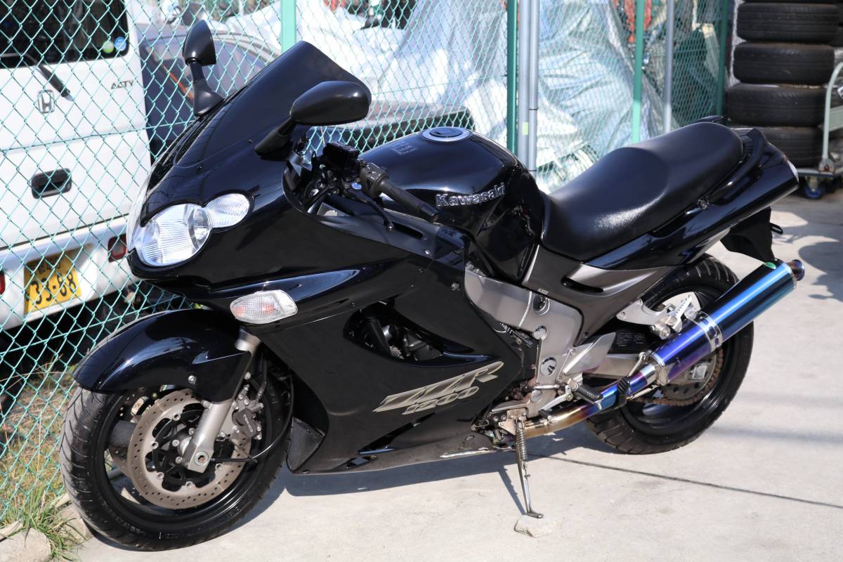 確認 ☆即決価格☆ZZR1200 ZZ-R1200 BEET製チタンマフラー装備