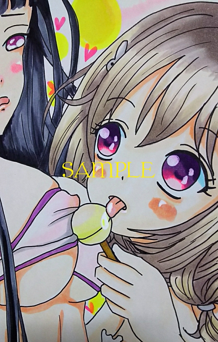手描きイラスト 自作アナログ絵一点物原画 ガールフレンド 仮 不知火五十鈴 風町陽歌風アレンジ 飴ぺろぺろ 手描きイラスト 売買されたオークション情報 Yahooの商品情報をアーカイブ公開 オークファン Aucfan Com