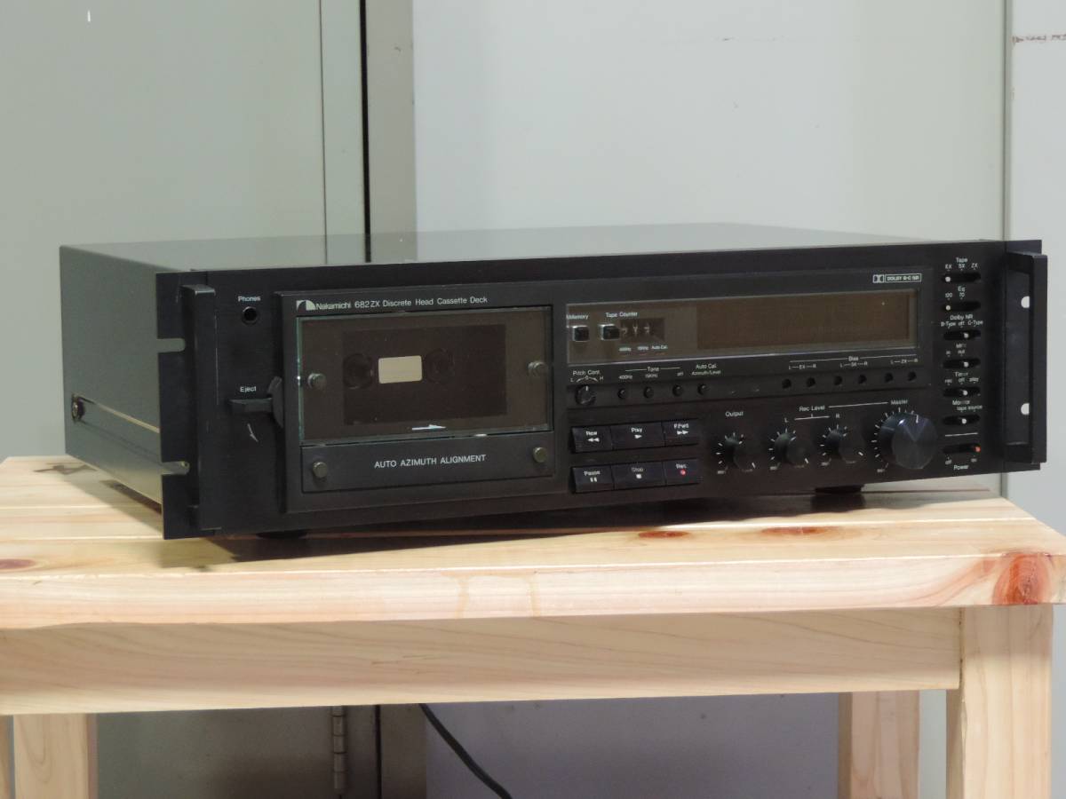 One ナカミチ NAKAMICHI カセットデッキ 682ZX 動作保証有り and Only