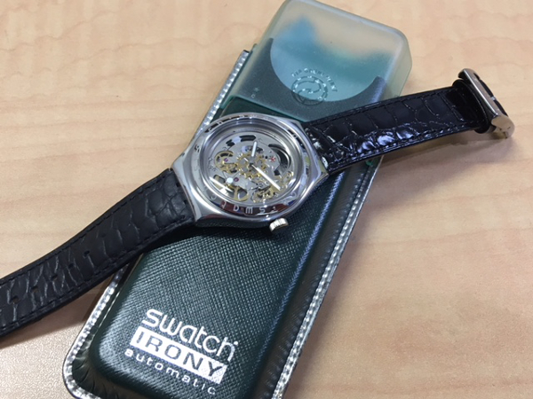 希少品 極美品 稼働品】SWATCH IRONY クロノ スピードカウンター 