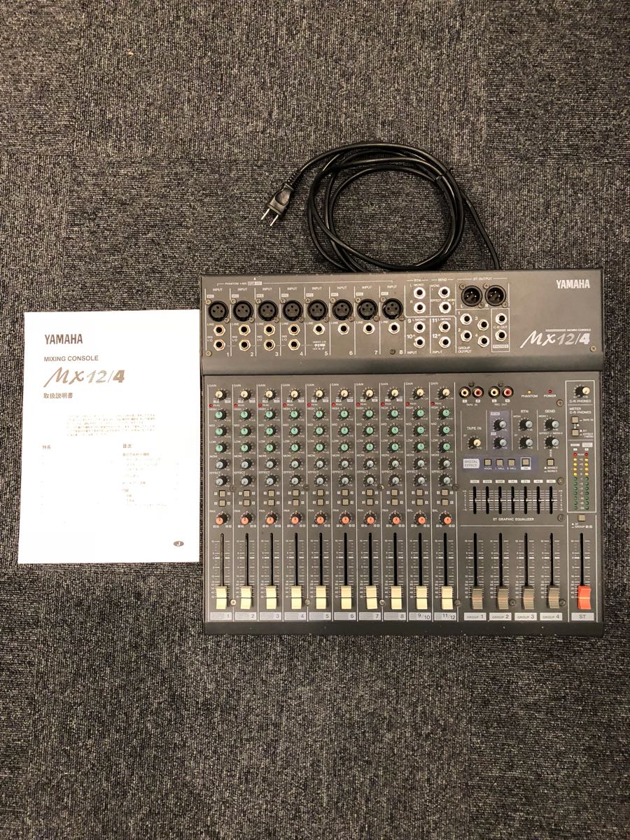 Yamaha YAMAHA ヤマハ MX12/4 mixing console アナログミキサー MX12⁄4