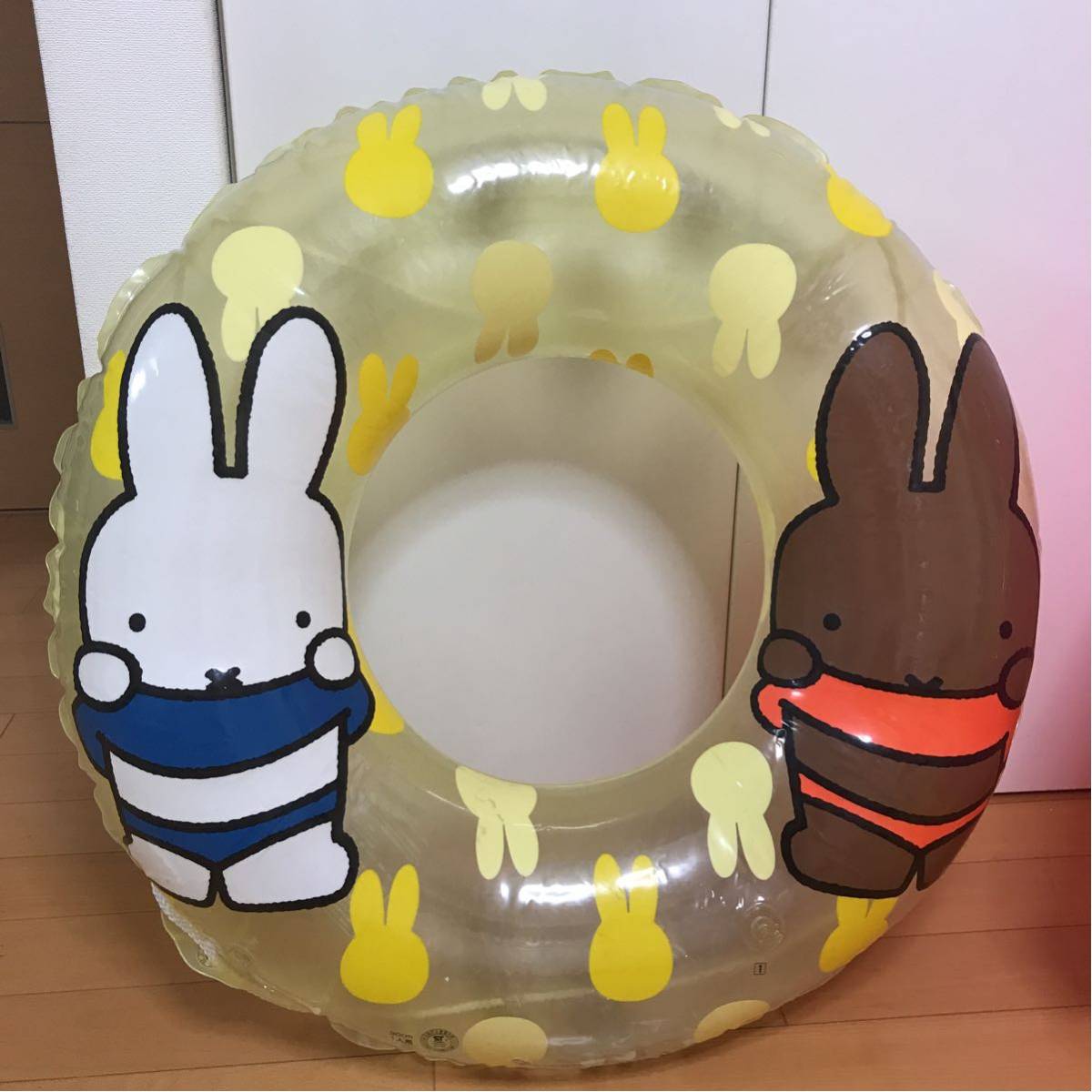 新品，お買い得 DICK BRUNA ミッフィ 90cm 大人用 浮き輪 空気ビニール製(浮き輪、浮き具)｜売買されたオークション情報、yahooの商品情報をアーカイブ公開 - オークファン 浮き輪、浮き具