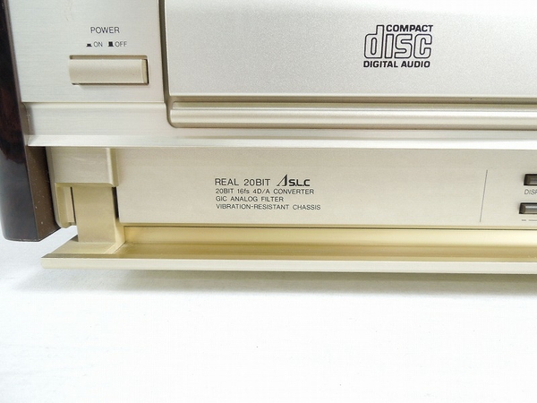 ジャンク DENON デノン DCD-1650GL CDプレーヤー ゴールド オーディオ