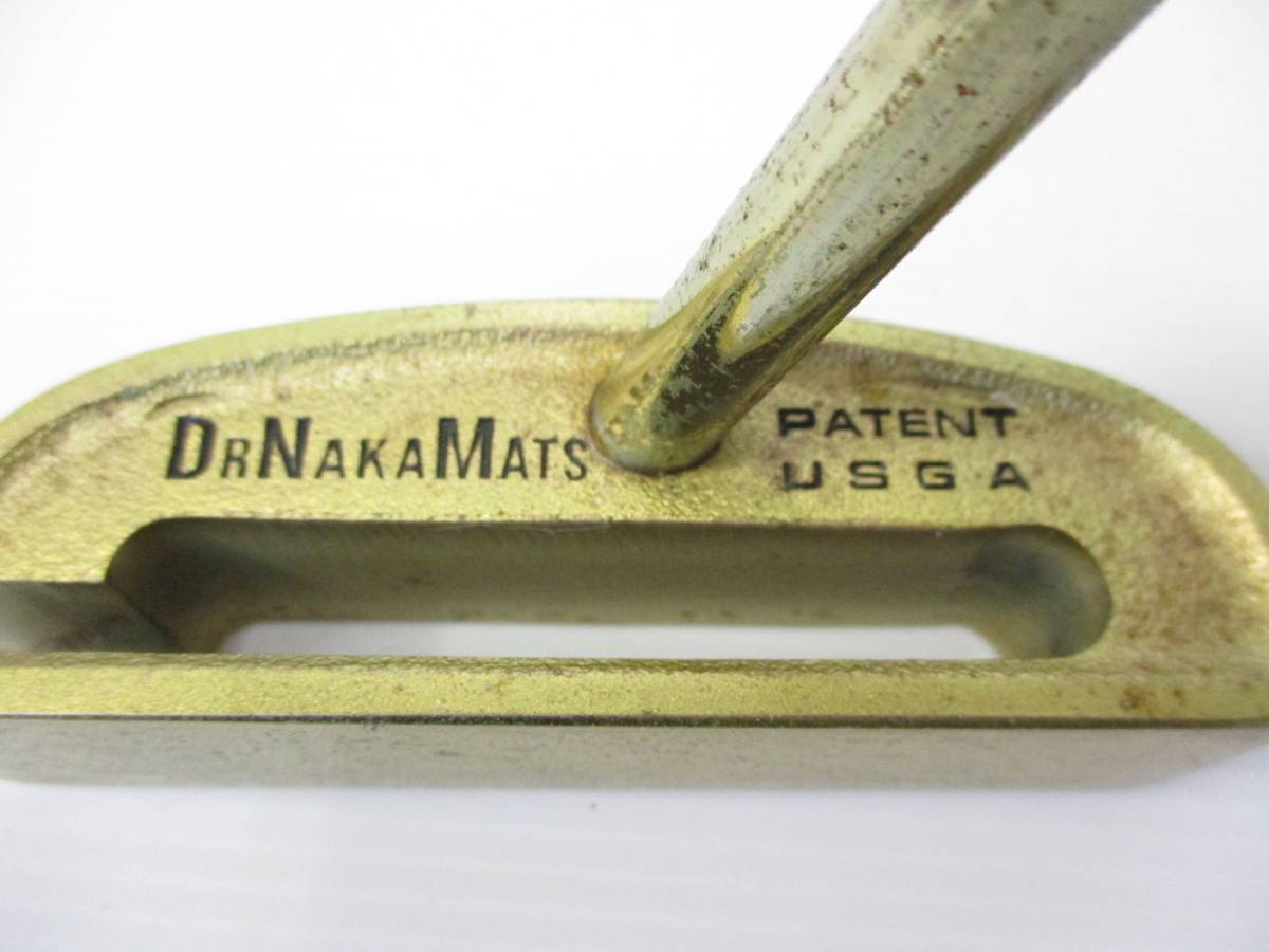 レア 稀少 ドクター中松 Dr.NAKAMATSU PUTTER GRAND PRIX パター USGA 