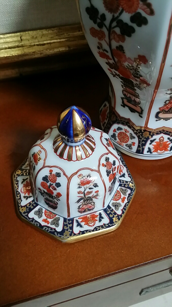 古伊万里文様 有田焼 ニッカ 花籠ボトル 陶器 ウイスキー - L'a 花籠