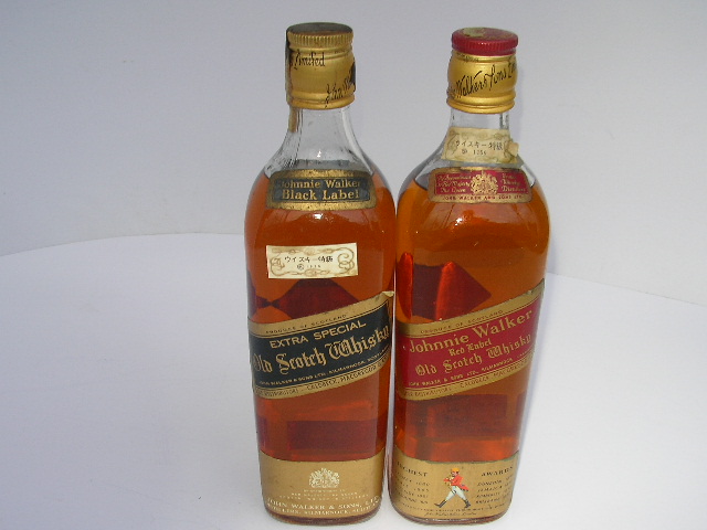 ジョニーウォーカー ブラックラベル エクストラ 古酒 Johnnie 未開栓 
