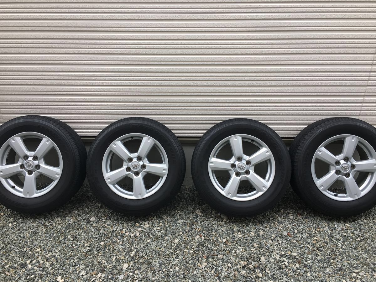 RAV4 純正 225/65R17 タイヤアルミホイールセット 中古 RAV4 純正 