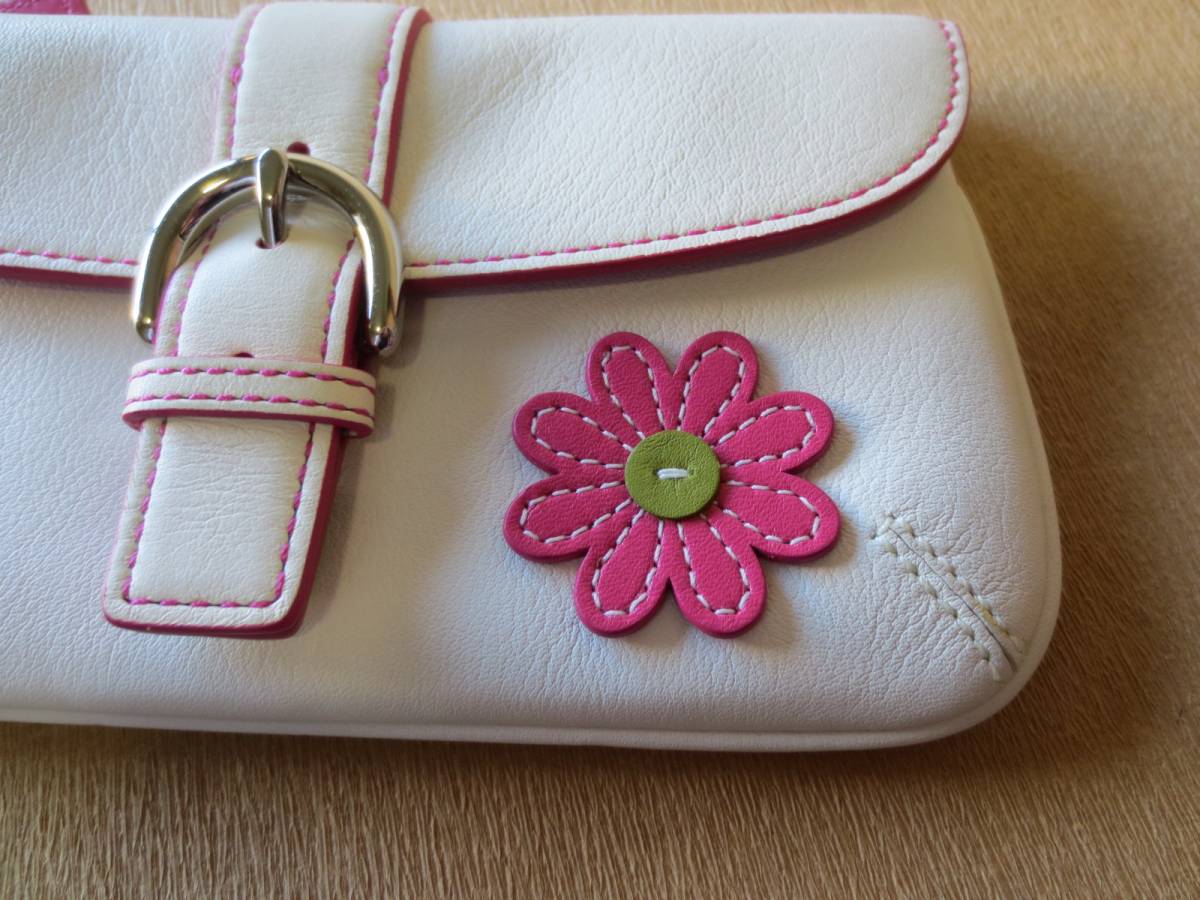 COACH コーチ ポーチ ★未使用★お花付き