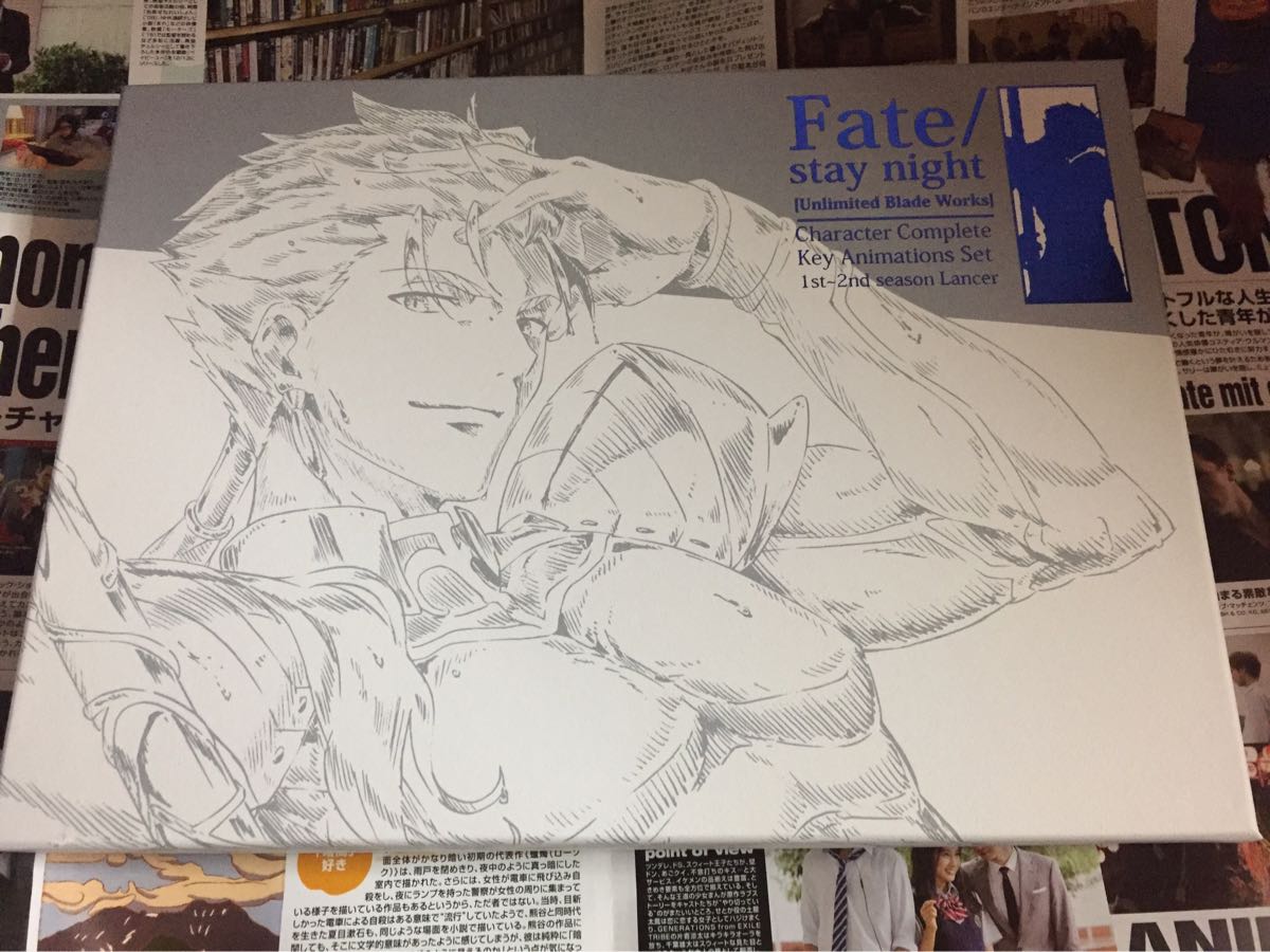 Fate/stay night ufotable コミケ ランサー クーフーリン 原画集 
