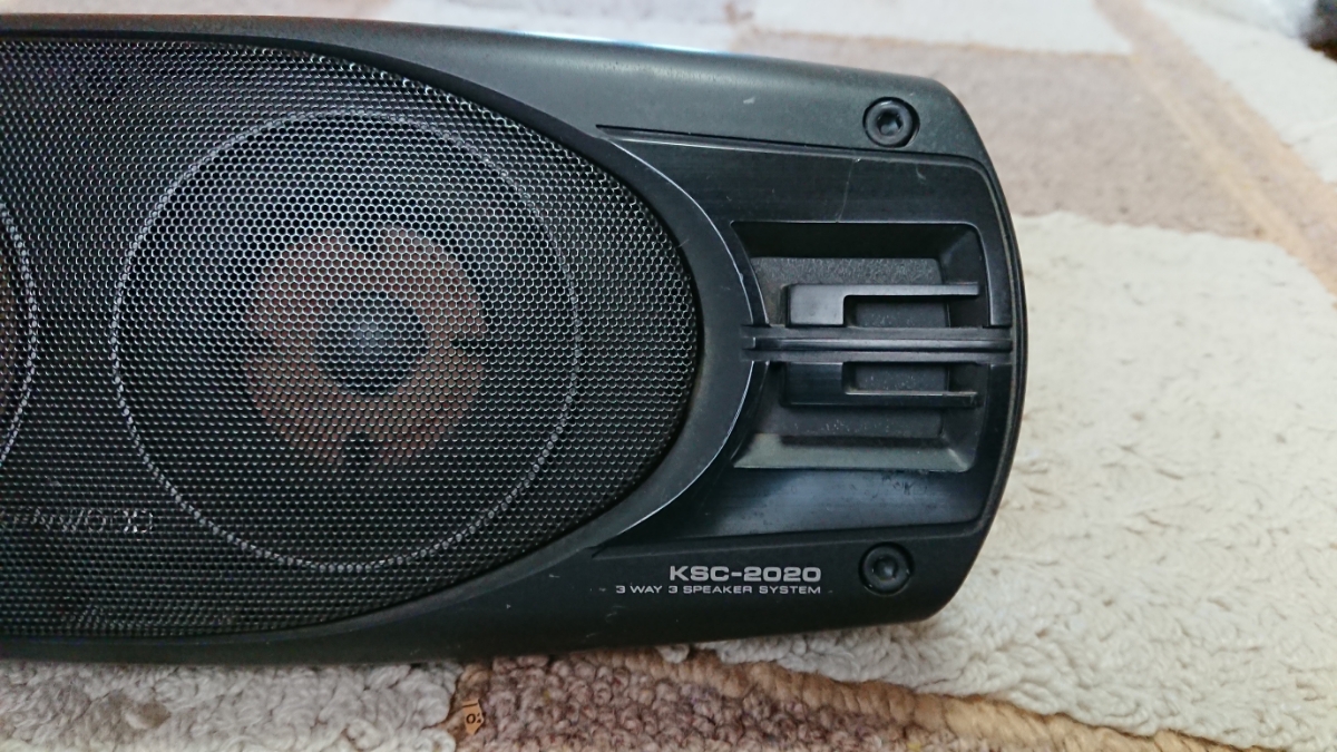 KENWOOD 置き型スピーカー KSC-2020 イルミ付き 旧車 JDM 街道レーサー