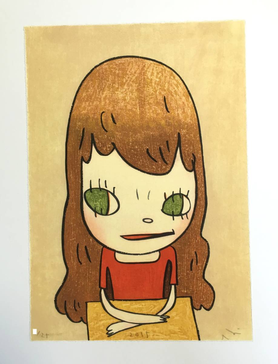 奈良美智 Yoshitomo Nara ☆ Tell me why 版画 草間彌生(木版画)｜売買
