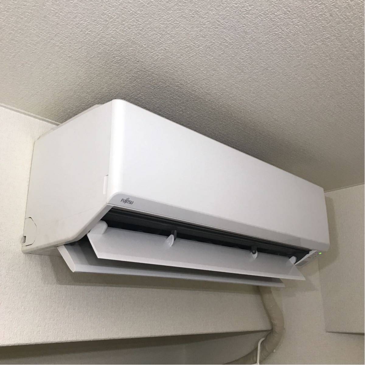 美品 2016年式 富士通・冷房・暖房兼用ルームエアコン・AS-C28F-W 10~12畳用 FUJITSU
