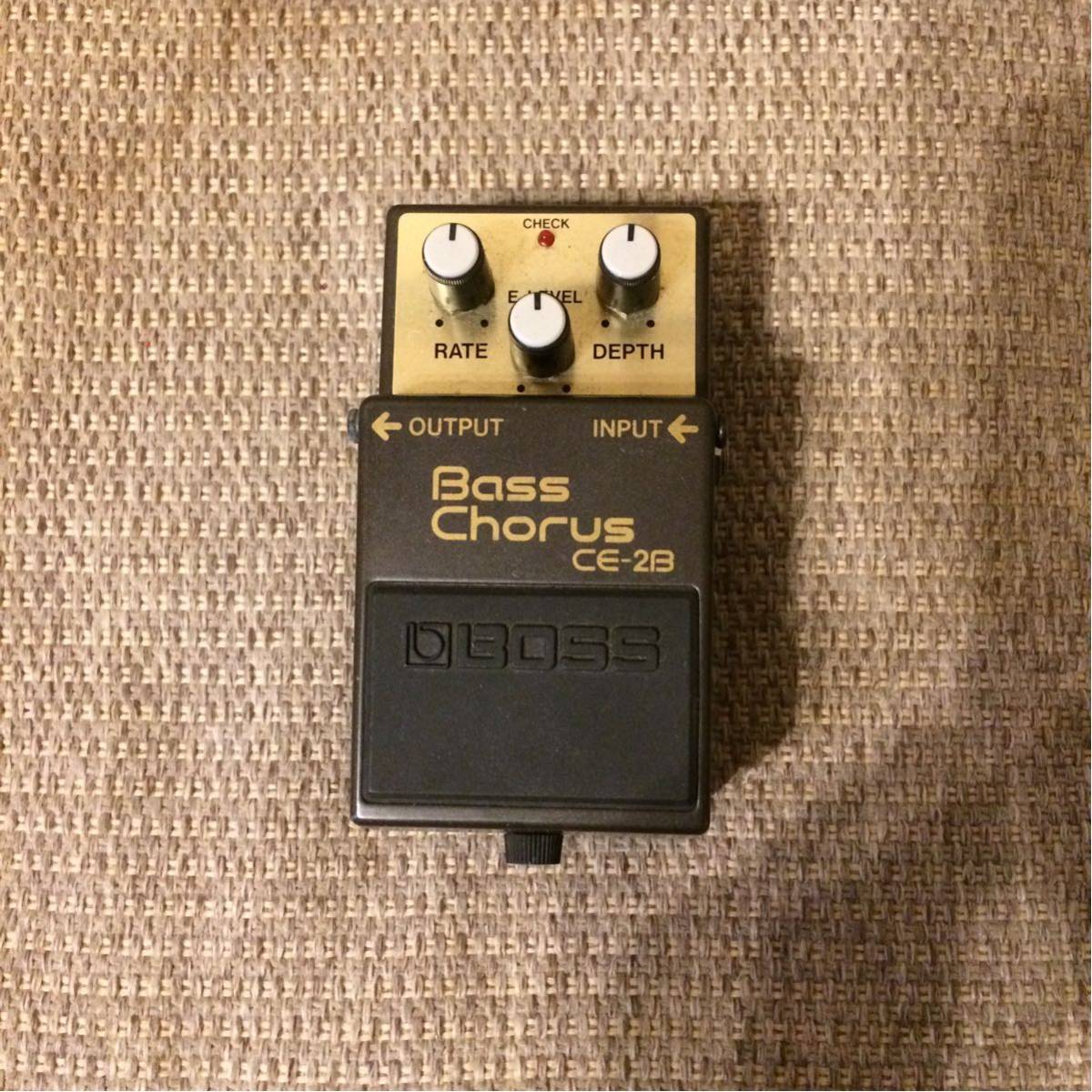 BOSS Bass Chorus (CE-2B)ベースエフェクター コーラス に興味をもって