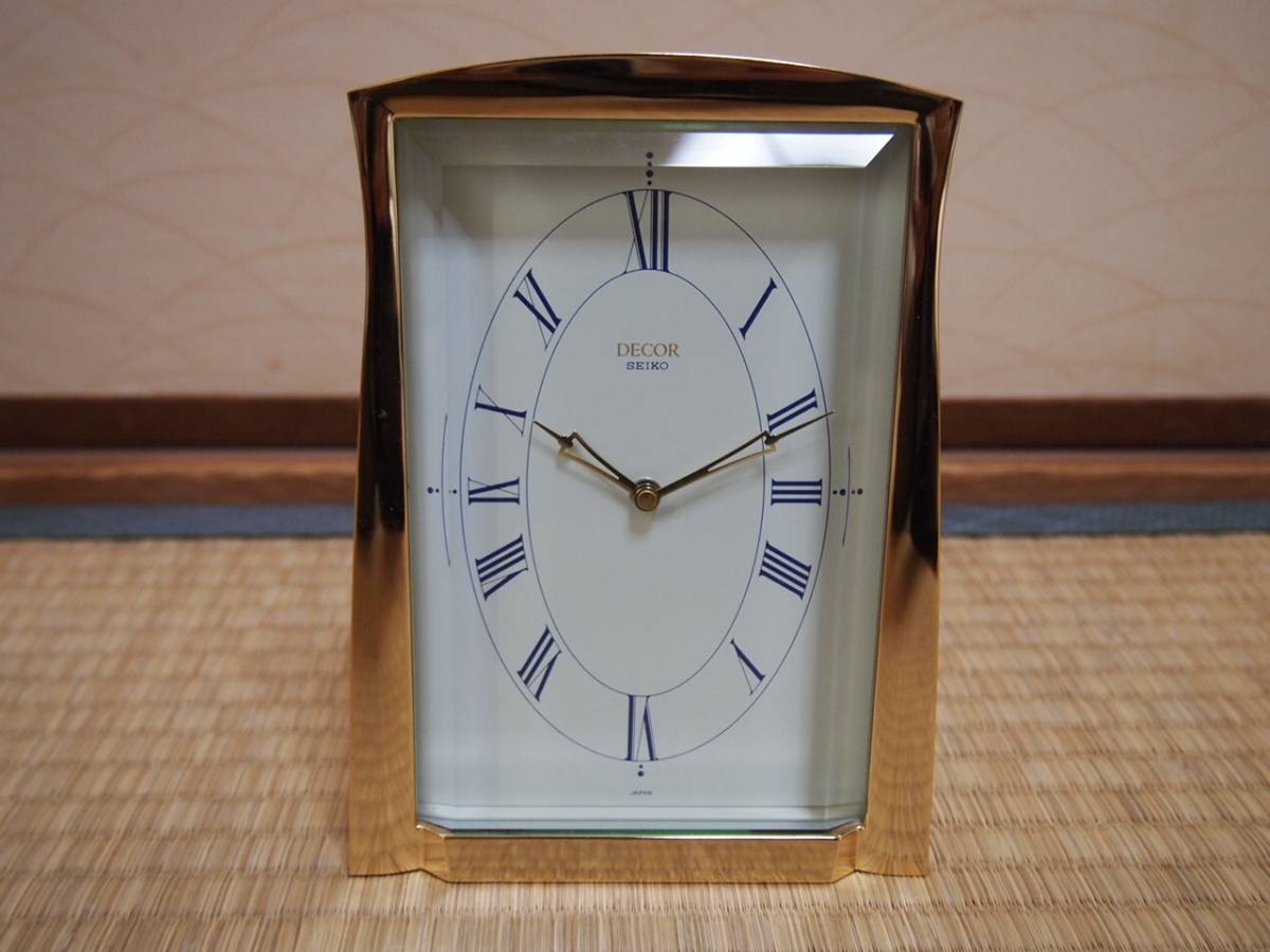 SEIKO セイコー DECOR デコール 置時計 クォーツ Quartz Westminster