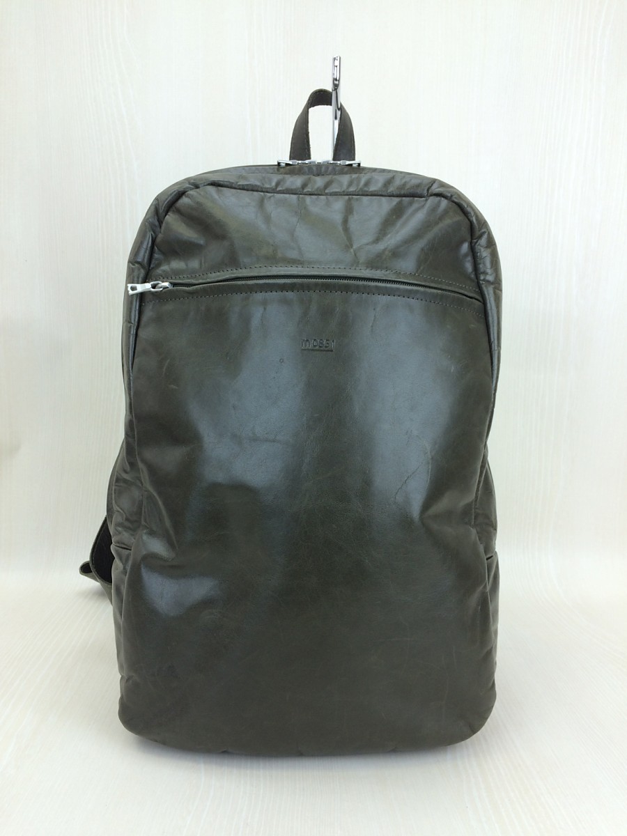 M0851/ANILINE URBAN BACKPACK/リュック/レザー/KHK/カーキ/定番