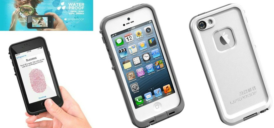 ☆即納☆ 新品 正規品 防水 LIFEPROOF iPhone5s 5 黒 指紋認証対応☆_2