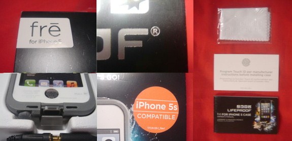 ☆即納☆ 新品 正規品 防水 LIFEPROOF iPhone5s 5 黒 指紋認証対応☆_4