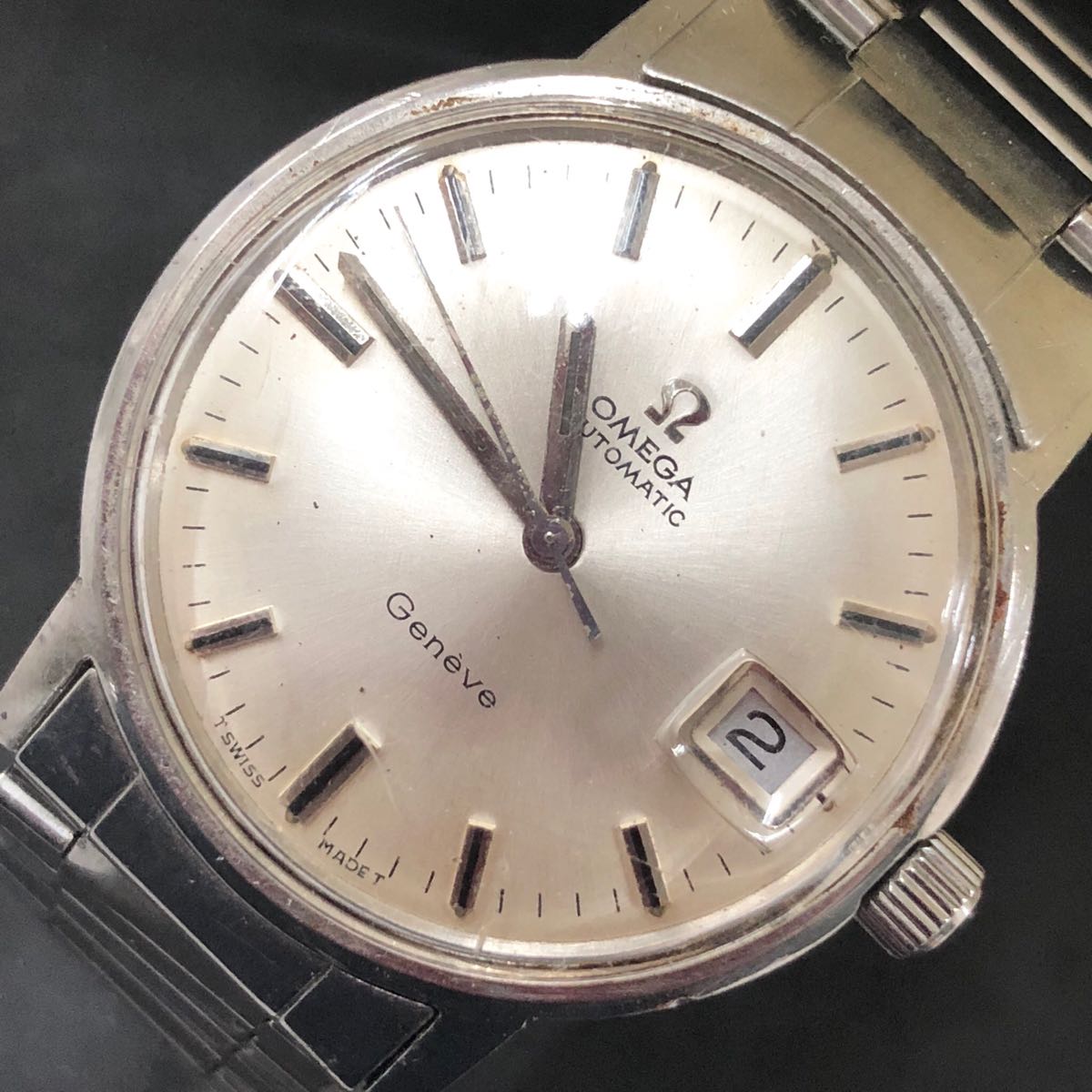 ○OMEGA オメガ Geneve ジュネーブ 自動巻 24石 Cal.565 166.070