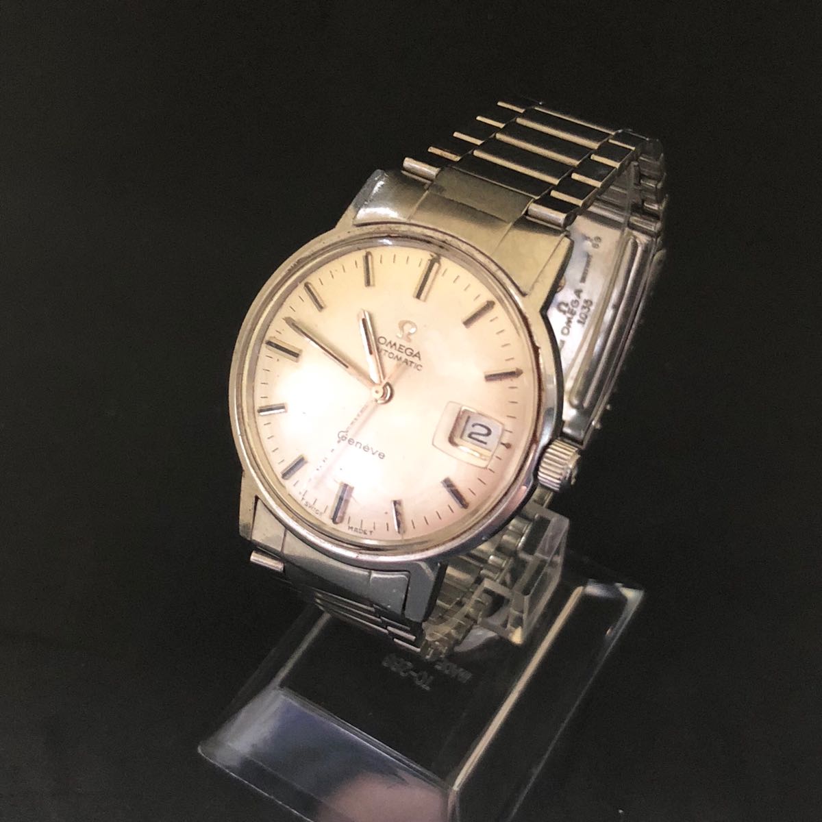 ○OMEGA オメガ Geneve ジュネーブ 自動巻 24石 Cal.565 166.070