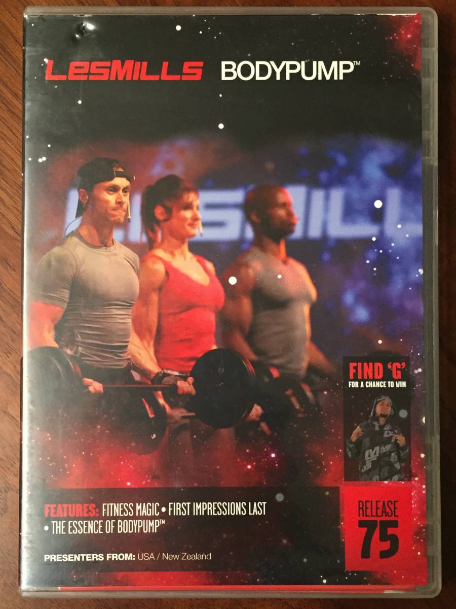ボディパンプCD 60番台 レスミルズ ボディパンプ 75 教習用DVD+CD lesmills レスミルズDVD⁄CD