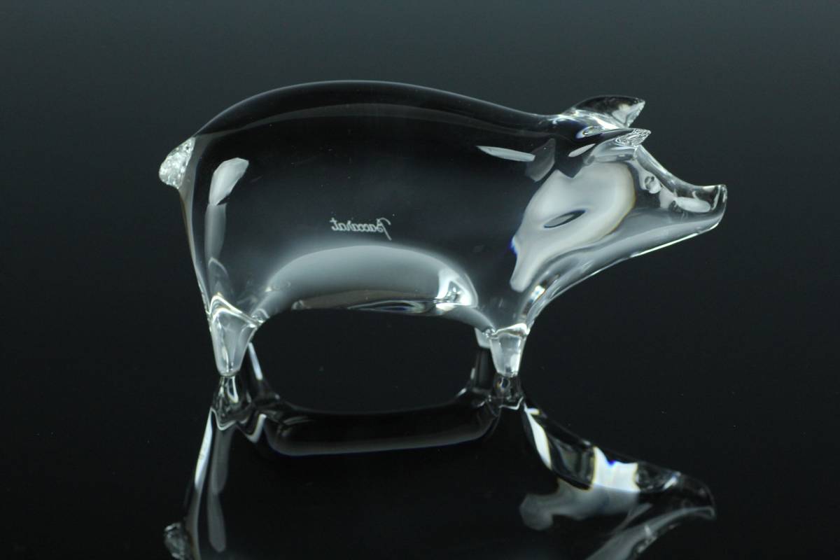 BACCARAT バカラ ブタ 豚のオブジェ クリスタル NOV215 xvpbvx 【公式