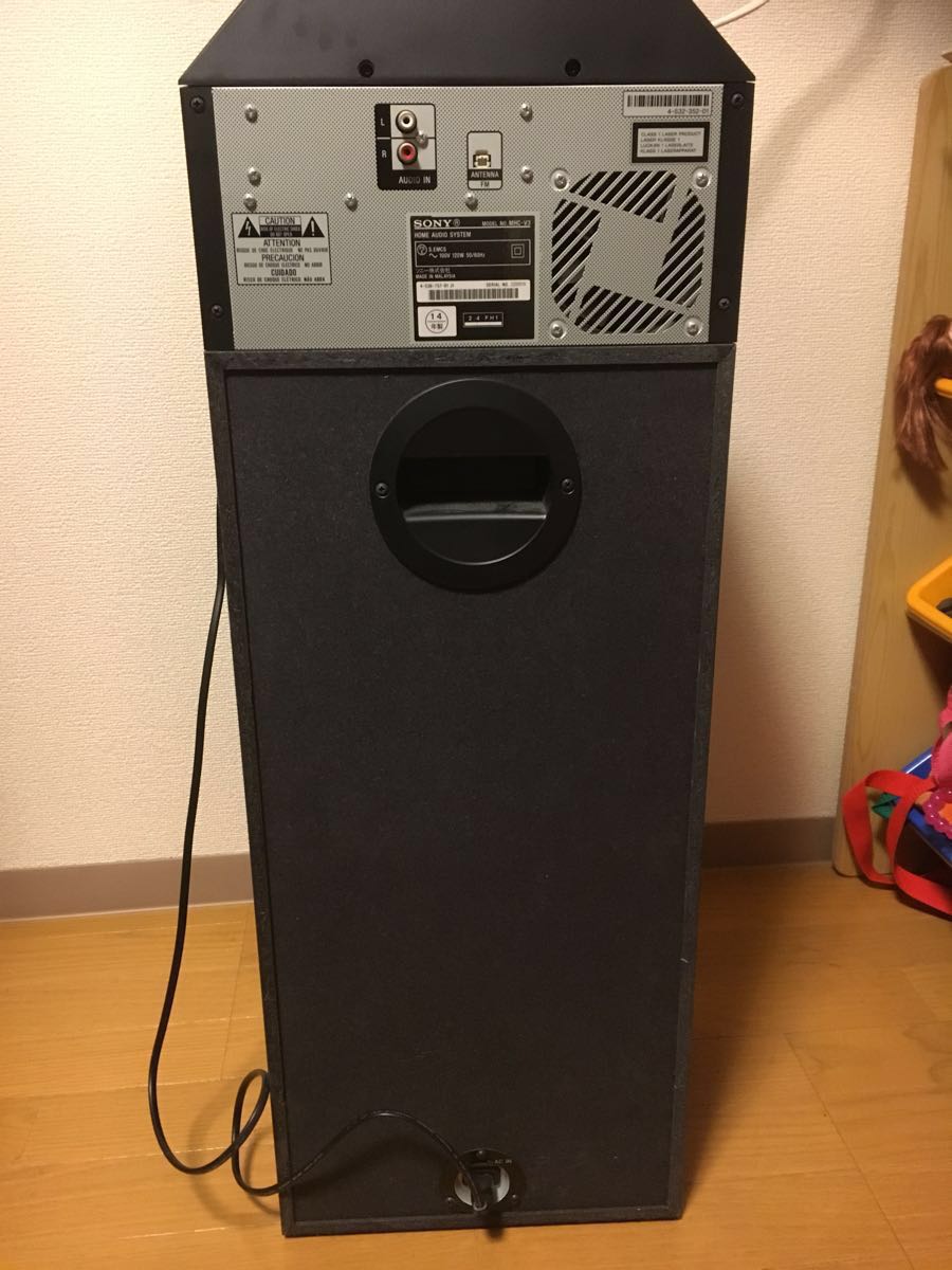 ソニーSONYホームオーディオMHC-V3 | THEPARKCOMPANIES.COM