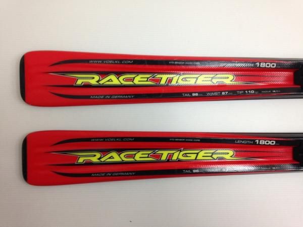 本物保証,定番人気 ★Volkl/フォルクル★スキー RACETIGER 180cm/MARKER iPT 研磨済
