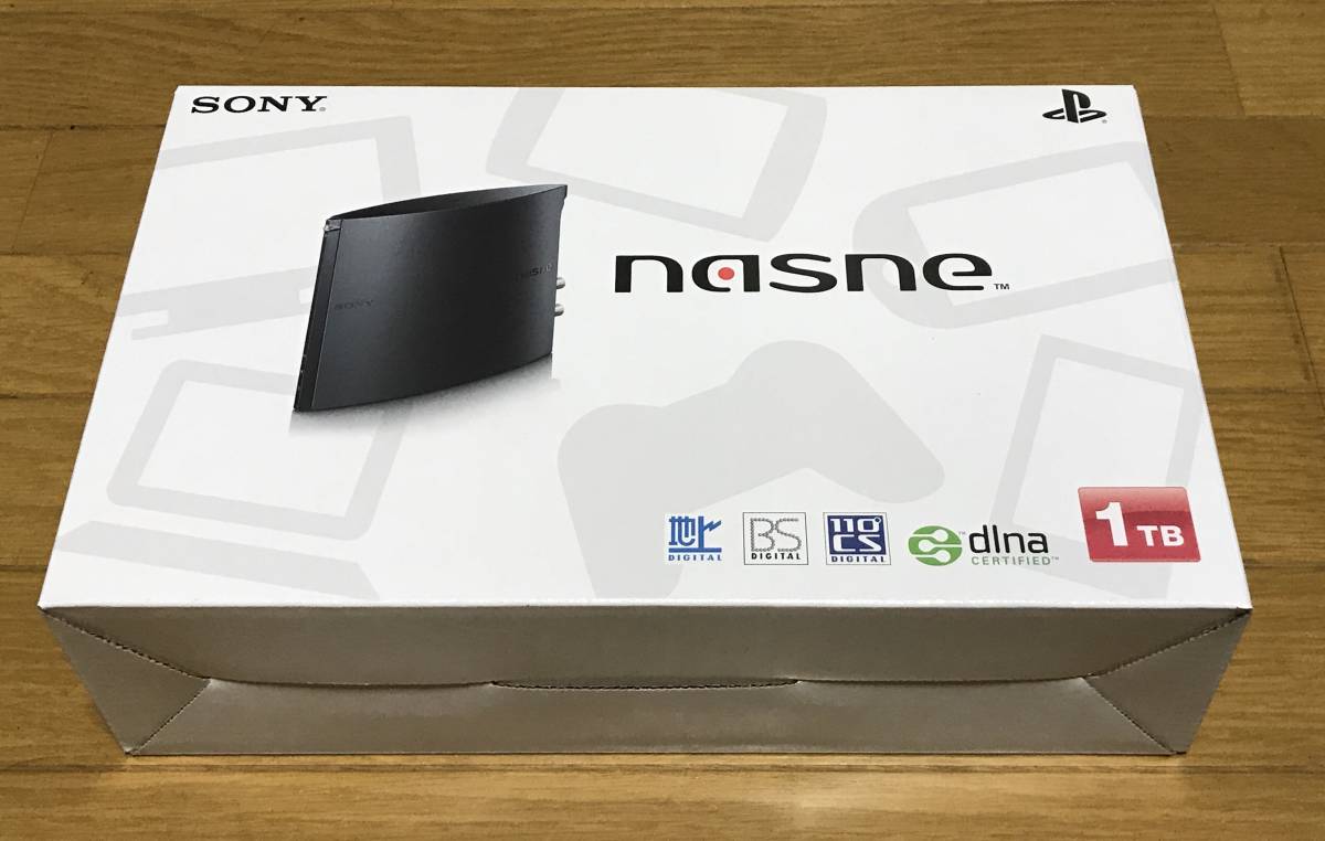 新品未開封 PS4 nasne 1TBモデル CUHJ-15004 nasne CUHJ-15004 1TB