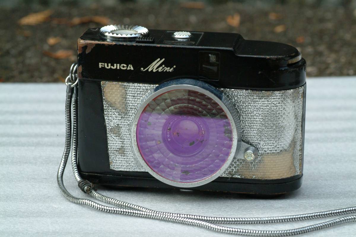Fuji(フジ) Fujica mini フジカミニ 露出計動きました。モルト交換済み