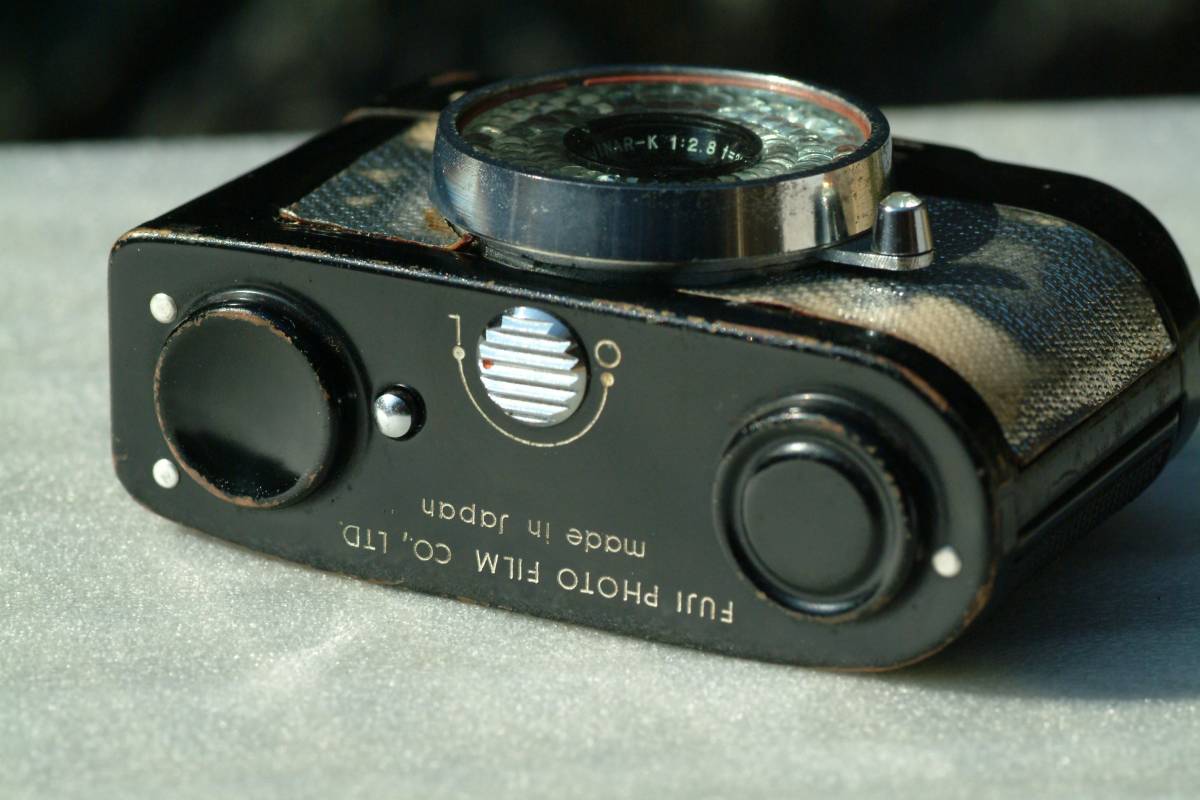 ​【美品/モルト交換済/ケース付】FUJICA Mini フジカミニ 露出計OK Fuji(フジ) Fujica mini フジカミニ 露出計動きました。モルト交換済み