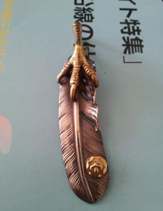 ゴローズ goro's.フェザー イーグルメタル付 右向き07